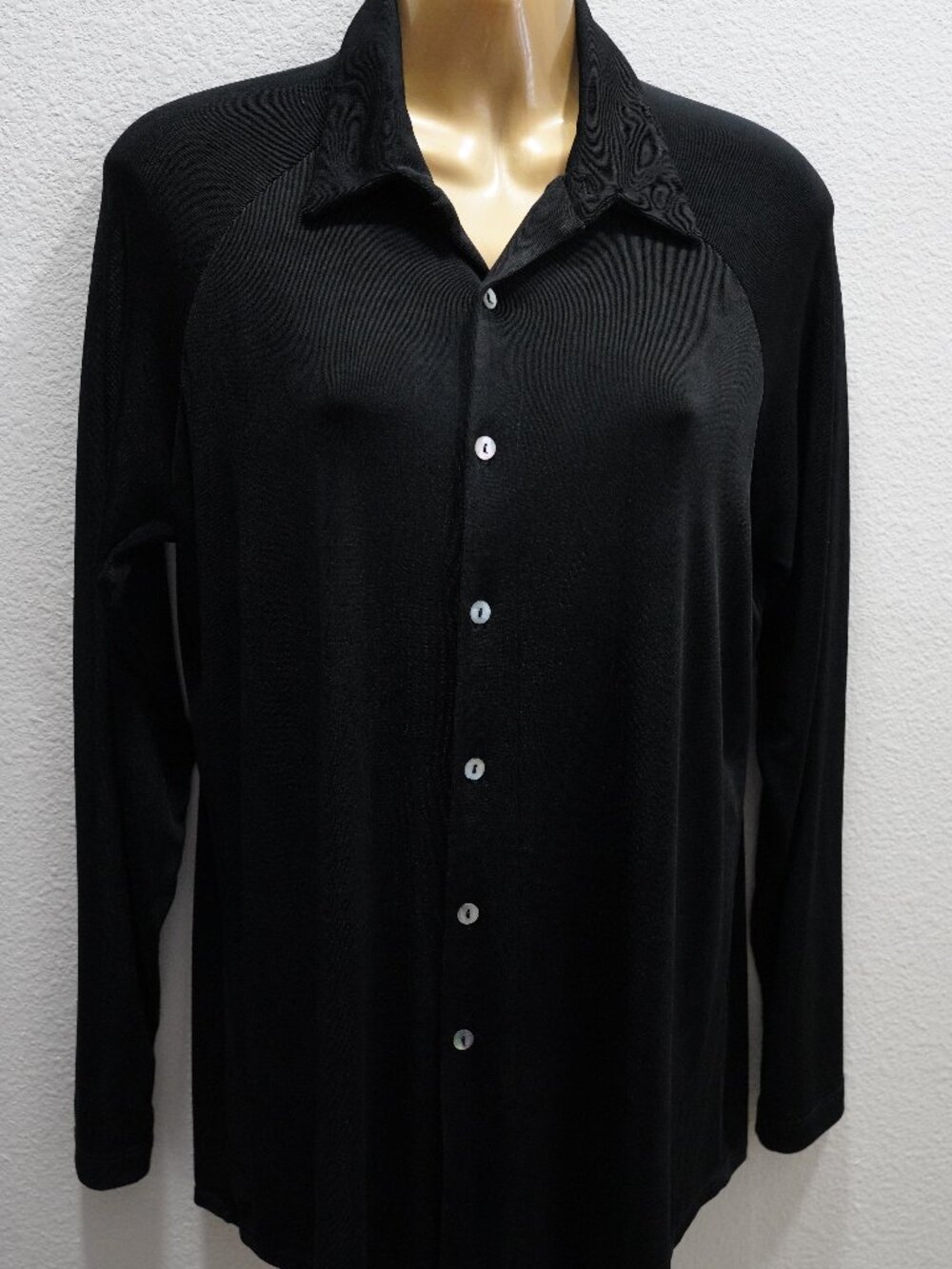 Chico's Travelers Black Button Jacket size 1